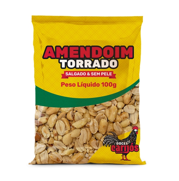 Amendoim Salgado Sem Pele 100g